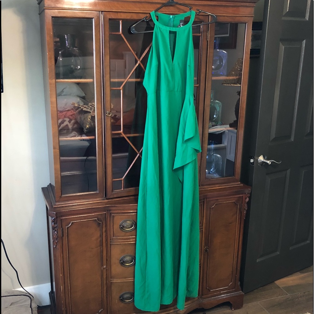 Kelly Green Formal Dress